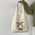 Women's Large All Seasons Canvas Streetwear Shoulder Bag