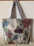 Women's Large All Seasons Nylon Animal Cartoon Cute Square Zipper Tote Bag