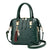 Women's Large All Seasons Pu Leather Basic Handbag