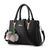 Women's Large All Seasons Pu Leather Basic Tote Bag