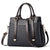 Women's Large All Seasons Pu Leather Classic Style Handbag