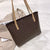 Women's Large All Seasons Pu Leather Elegant Tote Bag