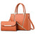 Women's Large All Seasons Pu Leather Fashion Bag Sets