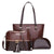 Women's Large All Seasons Pu Leather Fashion Bag Sets