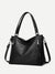 Women's Large All Seasons Pu Leather Fashion Bag Sets