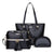 Women's Large All Seasons Pu Leather Fashion Bag Sets