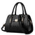 Women's Large All Seasons Pu Leather Fashion Handbag