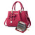 Women's Large All Seasons Pu Leather Fashion Handbag