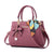 Women's Large All Seasons Pu Leather Fashion Handbag