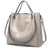 Women's Large All Seasons Pu Leather Fashion Handbag