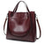 Women's Large All Seasons Pu Leather Fashion Handbag