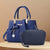 Women's Large All Seasons Pu Leather Fashion Handbag