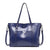 Women's Large All Seasons Pu Leather Fashion Tote Bag