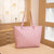 Women's Large All Seasons Pu Leather Fashion Tote Bag