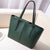 Women's Large All Seasons Pu Leather Fashion Tote Bag