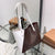 Women's Large All Seasons Pu Leather Fashion Tote Bag