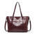 Women's Large All Seasons Pu Leather Fashion Tote Bag