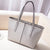 Women's Large All Seasons Pu Leather Fashion Tote Bag