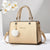 Women's Large All Seasons Pu Leather Letter Solid Color Elegant Classic Style Square Zipper Square Bag