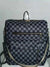 Women's Large All Seasons Pu Leather Plaid Leopard Streetwear Square Zipper Fashion Backpack