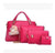 Women's Large All Seasons Pu Leather Streetwear Bag Sets