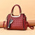 Women's Large All Seasons Pu Leather Streetwear Handbag