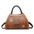 Women's Large All Seasons Pu Leather Vintage Style Pillow Shape Bag