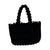 Women's Large Autumn&winter Plush Solid Color Basic Square Magnetic Buckle Shoulder Bag Tote Bag