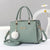 Women's Large Autumn&winter Pu Leather Fashion Diana Bag