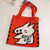 Women's Large Knit Animal Streetwear Square Open Shoulder Bag