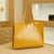 Women's Large Pu Leather Fashion Tote Bag