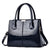 Women's Large Pu Leather Solid Color Elegant Basic Square Zipper Shoulder Bag Handbag Crossbody Bag