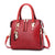 Women's Large Pu Leather Solid Color Streetwear Square Zipper Shoulder Bag Handbag Crossbody Bag