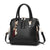 Women's Large Pu Leather Solid Color Streetwear Square Zipper Shoulder Bag Handbag Crossbody Bag