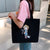 Women's Large Spring&summer Canvas Streetwear Shoulder Bag Canvas Bag