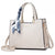 Women's Large Summer Pu Leather Basic Tote Bag