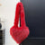 Women's Large Winter Plush Polyester Streetwear Shoulder Bag