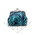 Women's Leaves Pu Leather Buckle Coin Purses