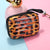 Women's Leopard Tinplate Paint Finish Zipper Coin Purses