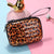 Women's Leopard Tinplate Paint Finish Zipper Coin Purses