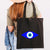 Women's Letter Devil's Eye Classic Style Shopping Bags