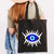 Women's Letter Devil's Eye Classic Style Shopping Bags