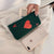 Women's Letter Heart Shape Canvas Zipper Wallets