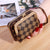 Women's Letter Plaid Heart Shape Pu Leather Zipper Buckle Wallets