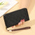 Women's Letter Pu Leather Zipper Wallets