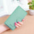 Women's Letter Solid Color Pu Leather Zipper Hidden Buckle Wallets