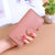 Women's Letter Solid Color Pu Leather Zipper Hidden Buckle Wallets