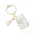 Women's Marble Snakeskin Leopard Pu Leather Tassel Hidden Buckle Card Holders