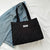 Women's Medium All Seasons Canvas Solid Color Classic Style Square Magnetic Buckle Shoulder Bag Handbag