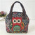 Women's Medium All Seasons Cotton And Linen Animal Fashion Shell Zipper Handbag